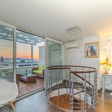 Sunset Penthouse Apartment With Jacuzzi And Seaview Zára Kültér fotó