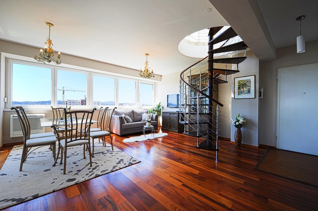 Sunset Penthouse Apartment With Jacuzzi And Seaview Zára Kültér fotó