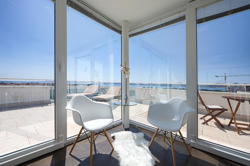 Sunset Penthouse Apartment With Jacuzzi And Seaview Zára Kültér fotó
