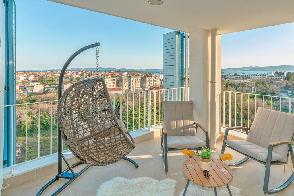 Sunset Penthouse Apartment With Jacuzzi And Seaview Zára Kültér fotó